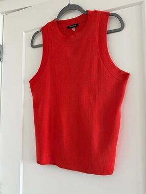 Cable & Gauge Orange-Red Top